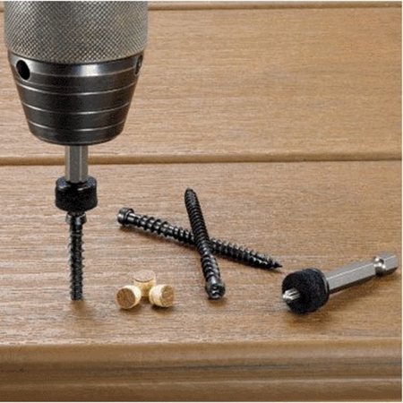 Fastenmaster Cortex Mahogany Screw CTX100SFMH